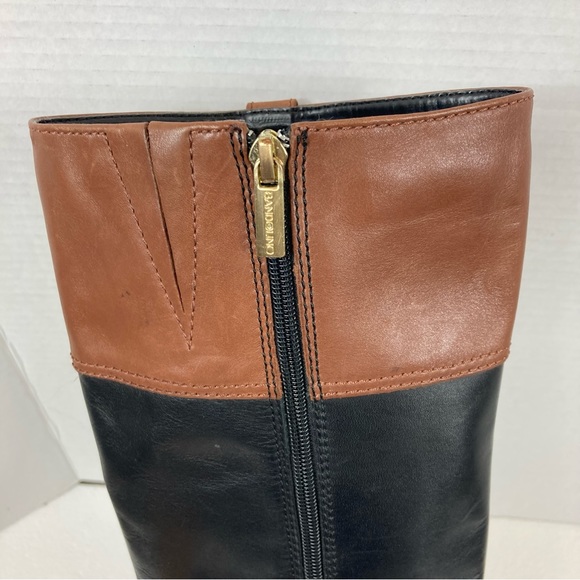 Bandolino Carlota Leather Upper Boots Size 9 - Picture 6 of 11